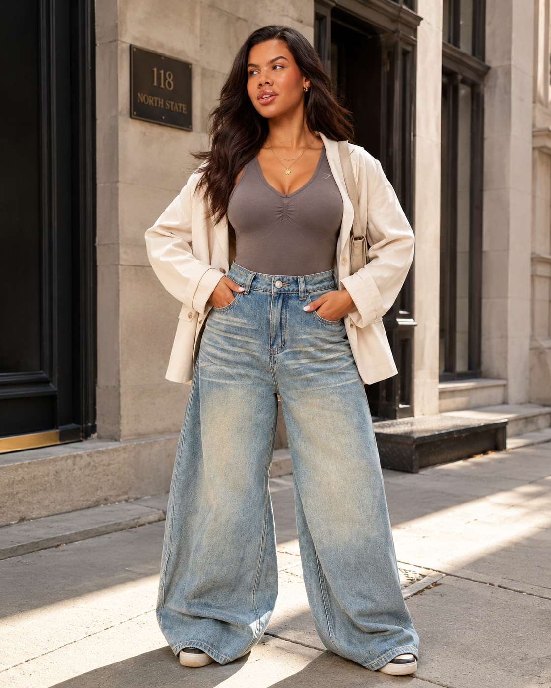 Nova Wide-Leg Jeans Beautilu